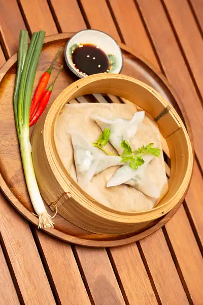 Bärlauch Har Gao 野蒜蝦餃