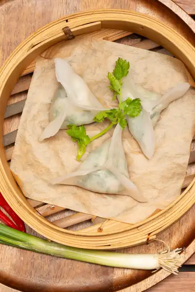 Bärlauch Har Gao 野蒜蝦餃