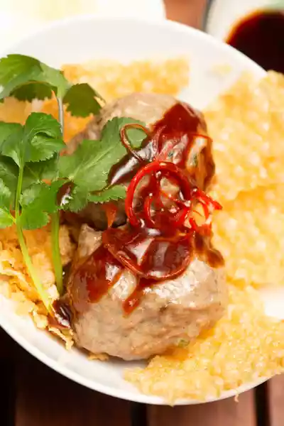 Dim Sum Rindfleischbällchen 乾蒸牛肉丸