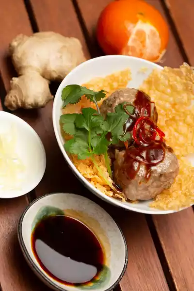 Dim Sum Rindfleischbällchen 乾蒸牛肉丸