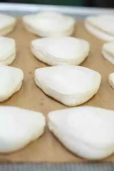 Taiwanesisches Dampfbrötchen Gua Bao 割包 oder 饃饃