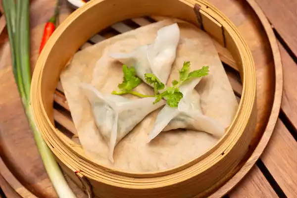 Har Gao mit Schnittknoblauch - Gerichte mit Schnittknoblauch