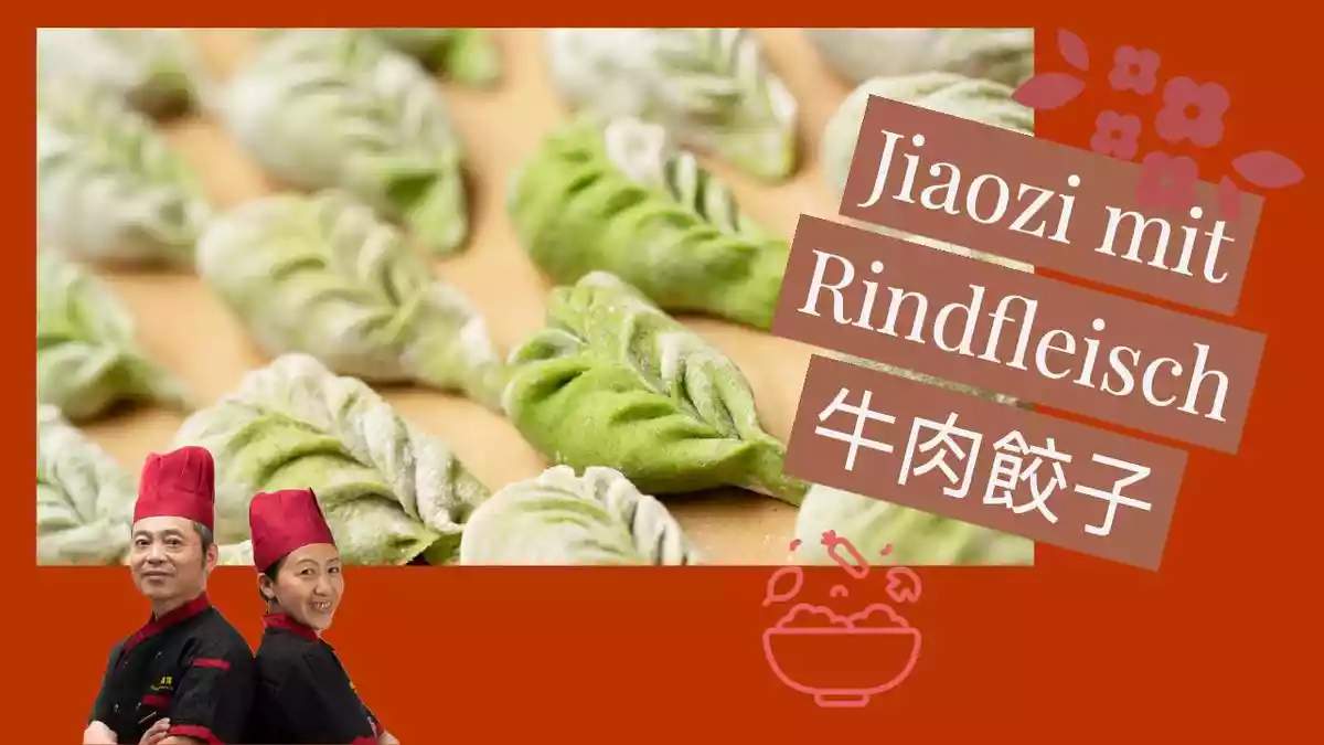 Jiaozi with beef
