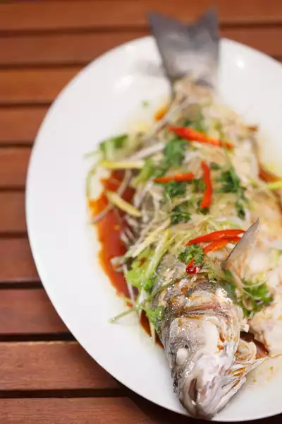 Fisch zum chinesischen Frühlingsfest