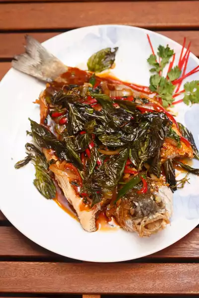 Fisch zum chinesischen Frühlingsfest