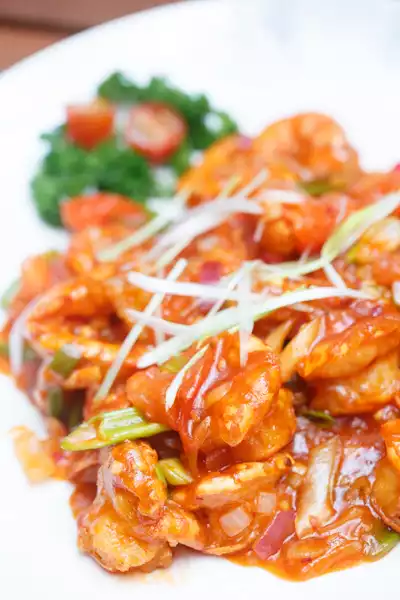 Garnelen mit Ketchup - 番茄酱大虾