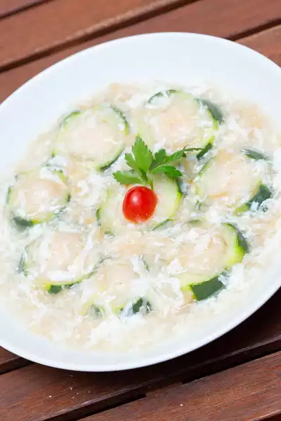 Stuffed zucchini rings - Foods for Traditional Chinese New Year Celebration