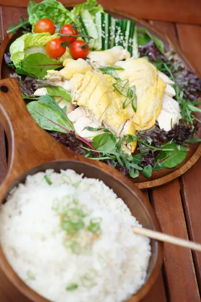 Hainan Chicken Rice 海南雞飯