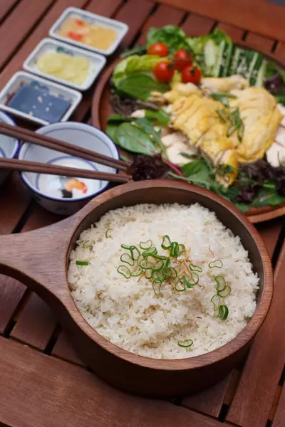 Hainan Chicken Rice 海南雞飯