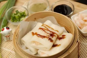 Dim Sum Reisnudelrollen