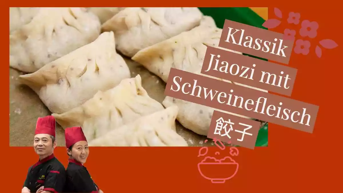 Jiaozi mit Schweinefleisch 餃子