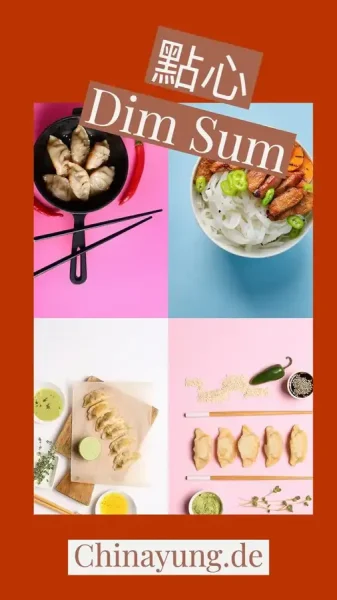 What does dim sum mean on a restaurant menu?