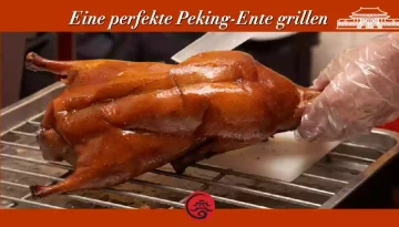 Eine perfekte Peking-Ente grillen