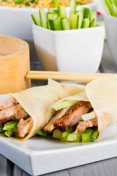 Peking Ente Pfannkuchen 北京烤鴨薄餅