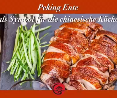 Peking Ente als Symbol für die chinesische Küche