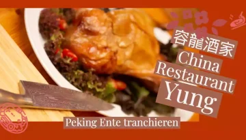 Peking Ente tranchieren