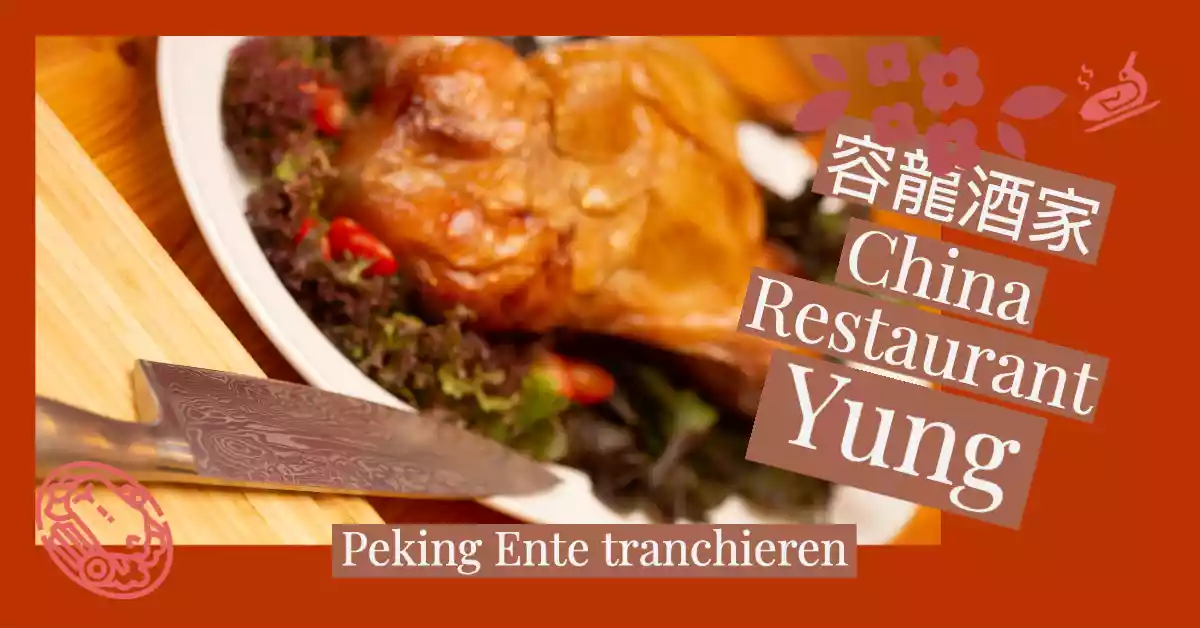 Peking Ente tranchieren