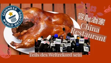 Medienvertreter beim Weltrekord