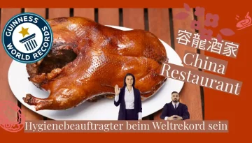 Zeuge bei Peking Ente Weltrekord